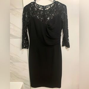 Saks 5th Designer Black Dress | Size 4-6 | Like New